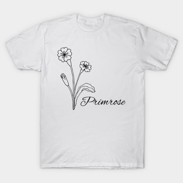 Primrose Everdeen Inspired Flower T-Shirt by maya-reinstein